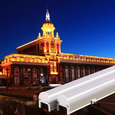 Đèn LED Thanh Dài DMX 18W RGB Chiếu Tòa Nhà Building Cao Tầng - Facade lighting solution Zalaa