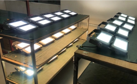 Đèn Pha LED ZGG-FDL005 ZALAA Chiếu Sáng Sân Pickleball, Tennis, Padel, Cầu Lông