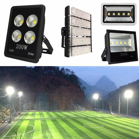 Đèn LED Sân Bóng Đá Cỏ Nhân Tạo Mini, Sân 5 Người, 7 Người, 11 Người ngoài trời