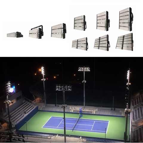 Đèn LED Sân Tennis, Quần Vợt (Cụm 2 Sân, 4 Sân, 8 Sân...)