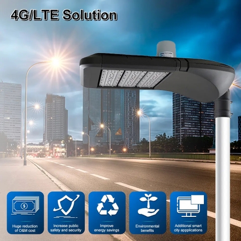 Giải pháp 4G/LTE chiếu sáng thông minh cho đèn đường ZALAA Smart Lighting Solutions