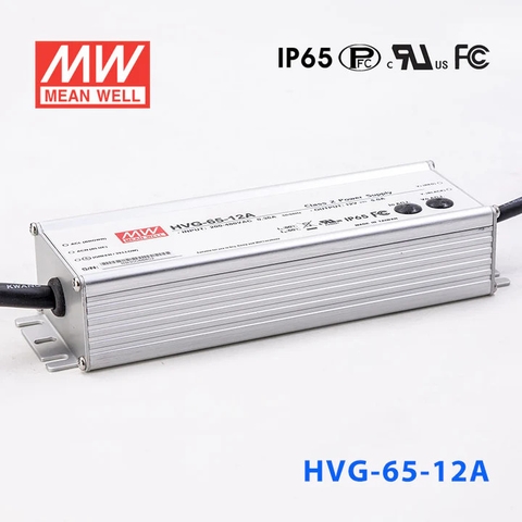 Nguồn Meanwell HVG-65 | LED Driver sử dụng cho Đèn LED ngoài trời từ 60W đến 65W