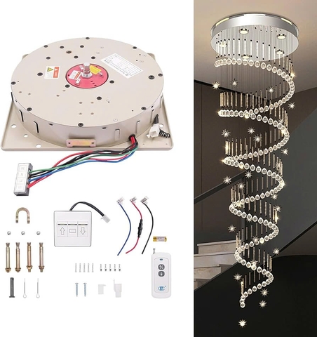 Remote Lighting Lifter Cho Nhà Thông Minh – Giải Pháp Nâng Hạ Đèn Chiếu Sáng từ ZALAA