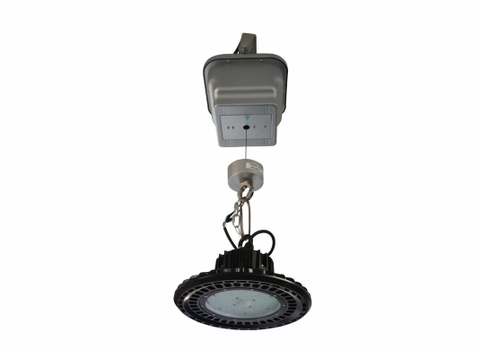 Tời nâng hạ đèn nhà xưởng 30M - Thay đổi chiều cao cho đèn LED nhà cao tầng
