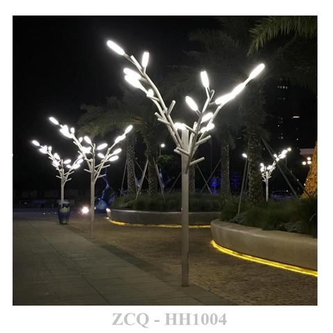 Trụ Cột Đèn Cảnh Quan Vườn Công Viên sinh thái cao 4m-6m ZCQ-HH1004 ZALAA Van Gogh Tree Series