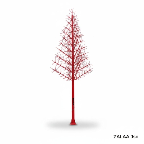 Trụ Đèn LED Cây Thông Cao 7 mét - Trang trí cảnh quan sân vườn | LED Pine Tree Lights Pole H7M