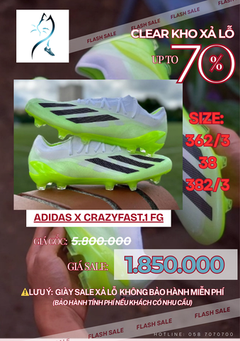Adidas X Crazyfast.1 FG