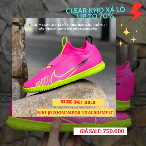 Nike JR Zoom Vapor 15 Academy IC