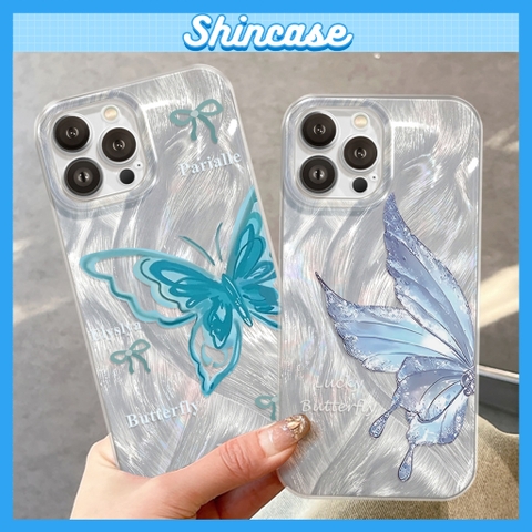 Ốp Butterfly Mềm Ánh Bạc
