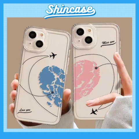 Ốp Heart Map Viền Thẳng Chống Sốc
