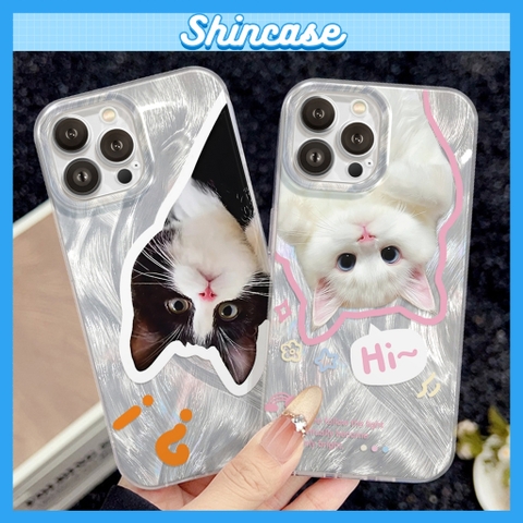Ốp Silicon Meo Meo Mềm Ánh Bạc