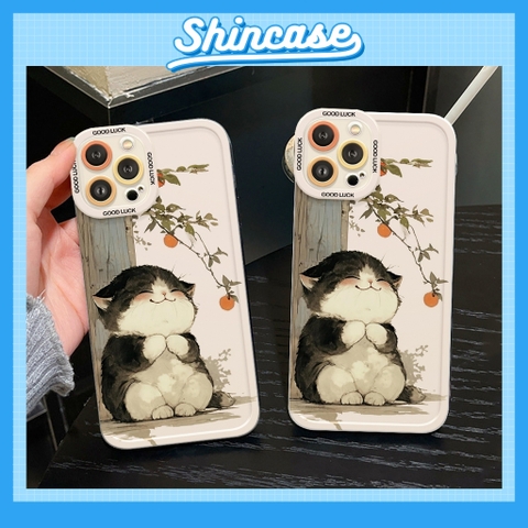 Ốp Happy Cat cam lồi trong