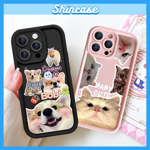 Ốp Corgi Mèo Mềm Chống Sốc
