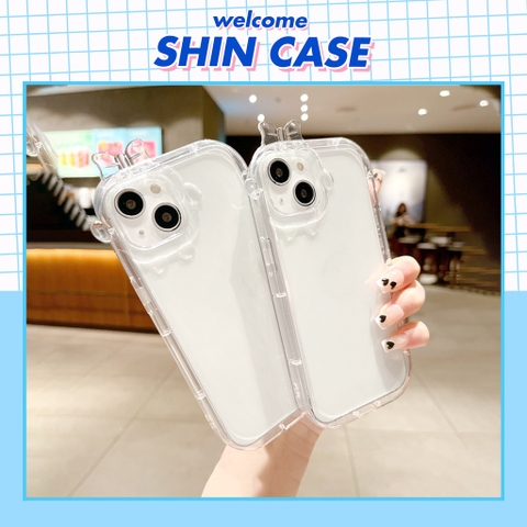 Ốp trơn trong cam nơ (P)