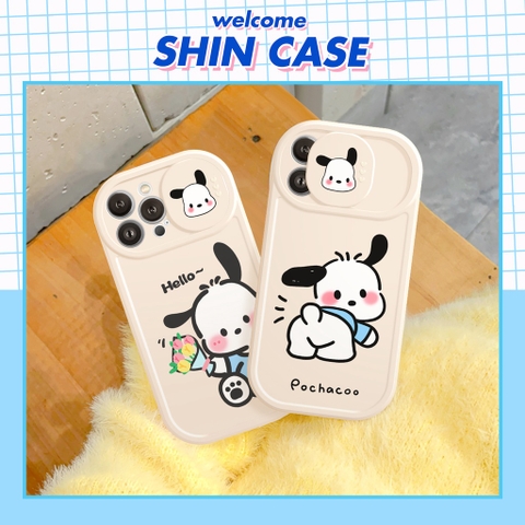 Ốp Hello Pocha cam trượt