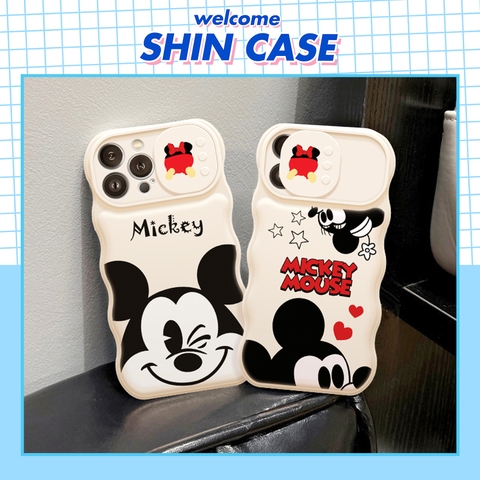 Ốp My Mouse nắp trượt sóng