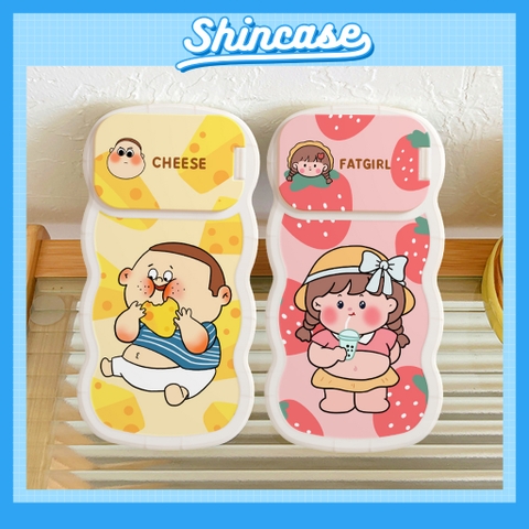 Ốp Fat Friends gương sóng