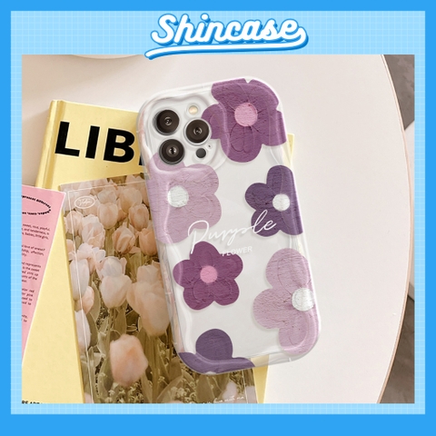 Ốp Purple Love sóng nổi