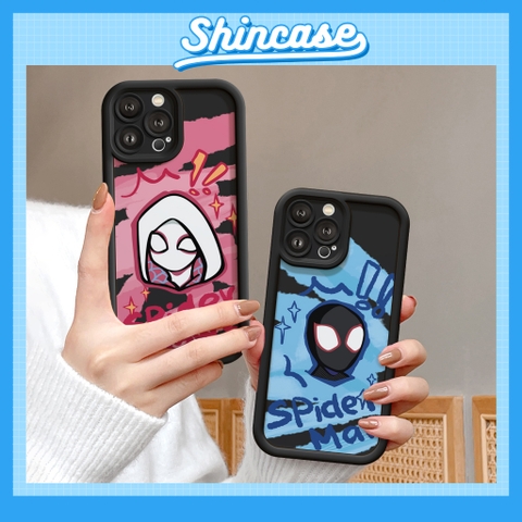 Ốp spider cartoon mềm chống sốc