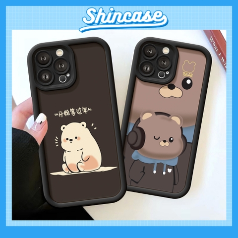 Ốp music bear mềm chống sốc