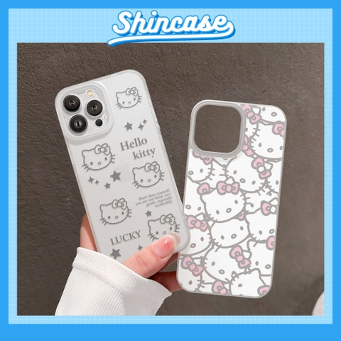 Ốp Hello Cat TPU Trong Mờ