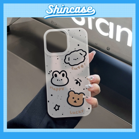 Ốp Happy Rabbit TPU Trong Mờ