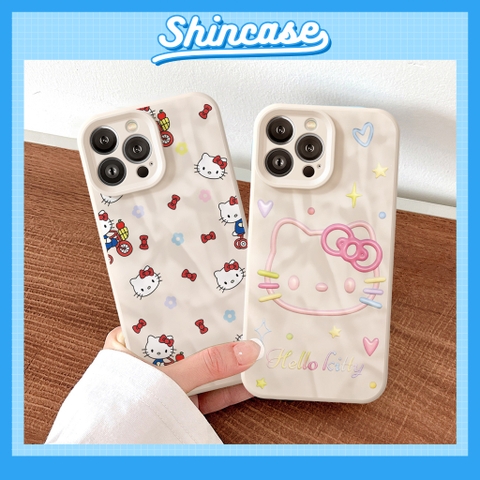Ốp Hello Kitty Nếp Gấp