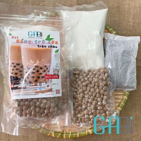 Combo hồng trà trân châu sữa (10-12 cốc)