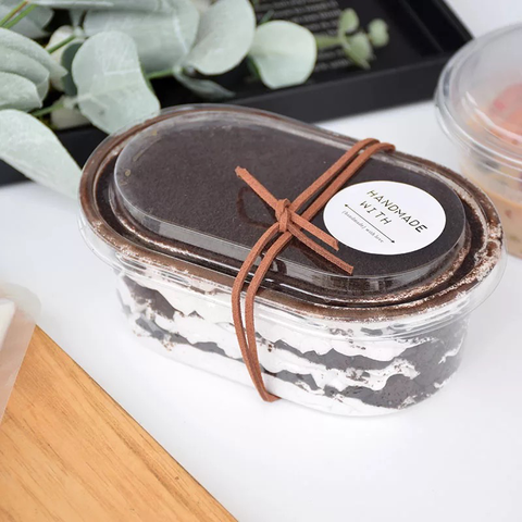 Hộp pet oval HT150G 15.5*13*10cm