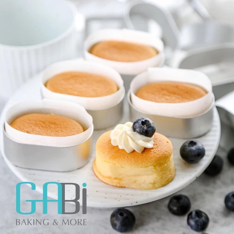 Khuôn bánh phô mai nướng non (half-baked cheesecake) 6.4*4.2*2.3cm
