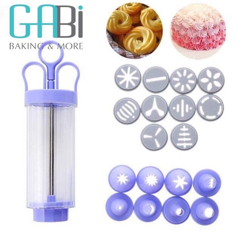Bộ cookie press nhựa