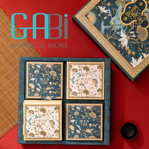 Hộp đựng 4 bánh trung thu 150-250g Phi Điểu