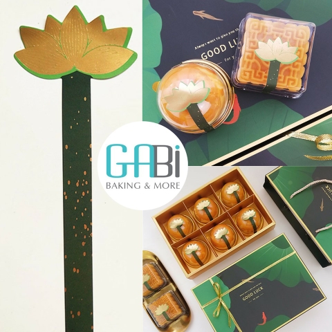 Sticker sen vàng (5 miếng/bảng)