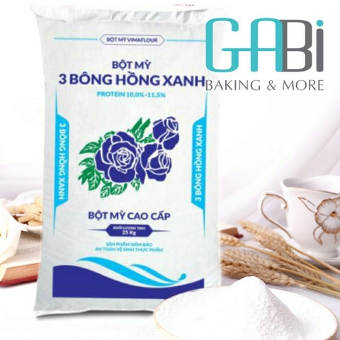 Bột mì 3 bông hồng xanh