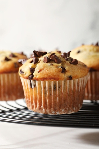 Combo nguyên liệu làm muffin chocochip vị vani 10c