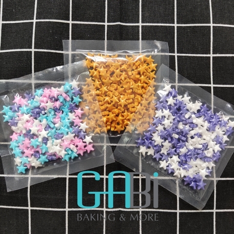 50g kẹo bông đường hình sao