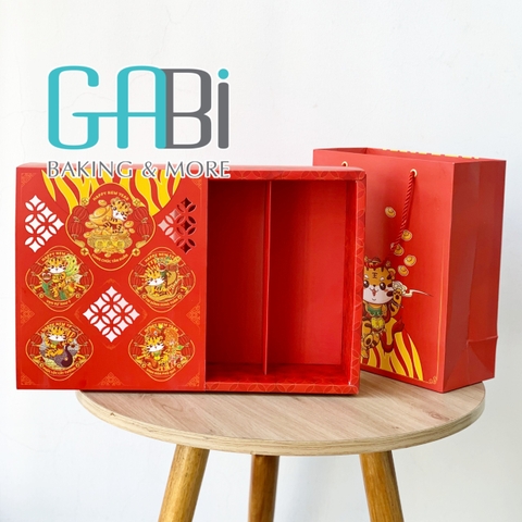 Bộ túi hộp đựng bánh kẹo Nhâm Dần 4H
