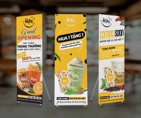 In Standee Quảng Cáo Tại Bến Tre