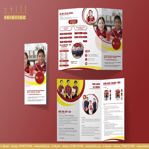 IN BROCHURE A4, TỜ GẤP 3 TẠI BẾN TRE | GIAO HÀNG TẬN NƠI