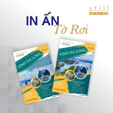 COMBO THIẾT KẾ + IN 10.000 TỜ RƠI A5; 330 VNĐ/TỜ
