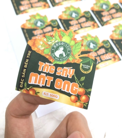 TEM DÁN DECAL SIÊU CHẤT LƯỢNG - TEM DECAL CÁN MÀNG MỜ