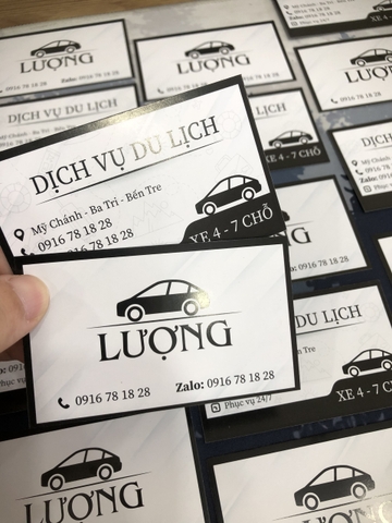 IN NAME CARD DỊCH VỤ DU LỊCH