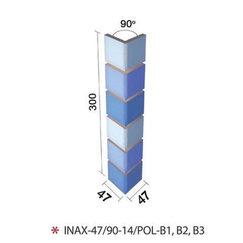 Gạch ốp góc Inax 47