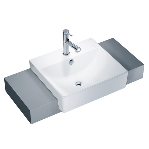 Chậu rửa mặt đặt bàn Caesar LF5301