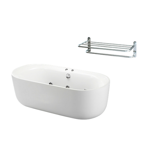 Bồn tắm chân yếm lập thể Caesar MT0770
