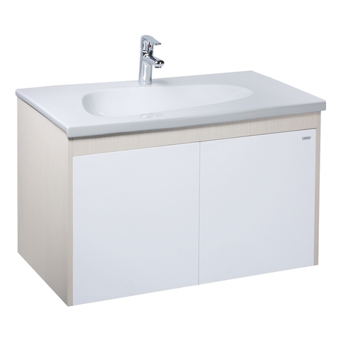 Bộ lavabo tủ treo Caesar LF5368 + EH05368ADV