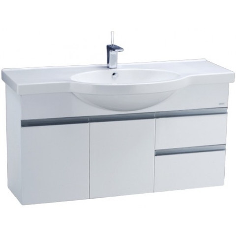 Bộ lavabo tủ treo Caesar LF5324 + EH05324AV