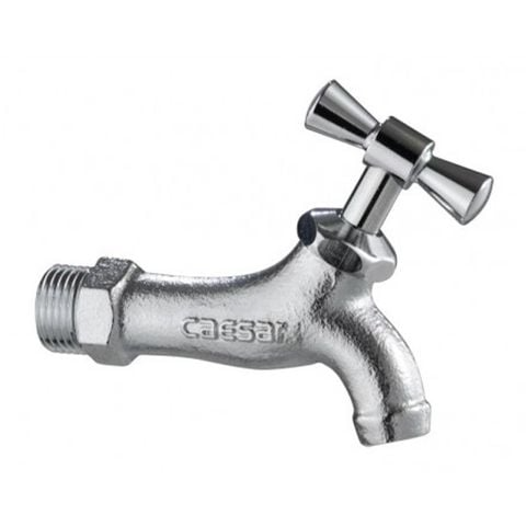 Vòi lạnh gắn tường Caesar W034-1 (Ø21)