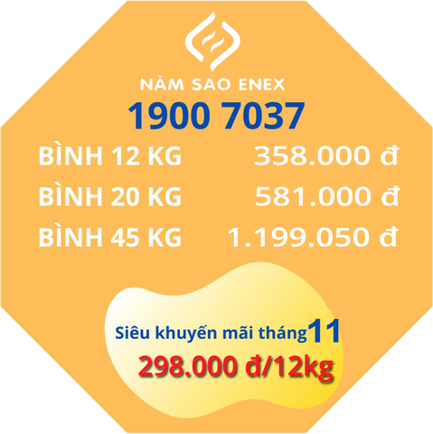 Giá Gas Hôm Nay - Giá Gas Tháng 11 - 2020