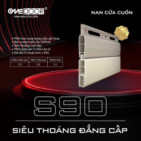 Cửa Cuốn ONEDOOR S90 (NEW)